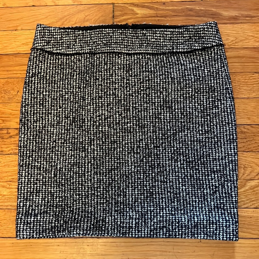 Ann Taylor wool mini skirt